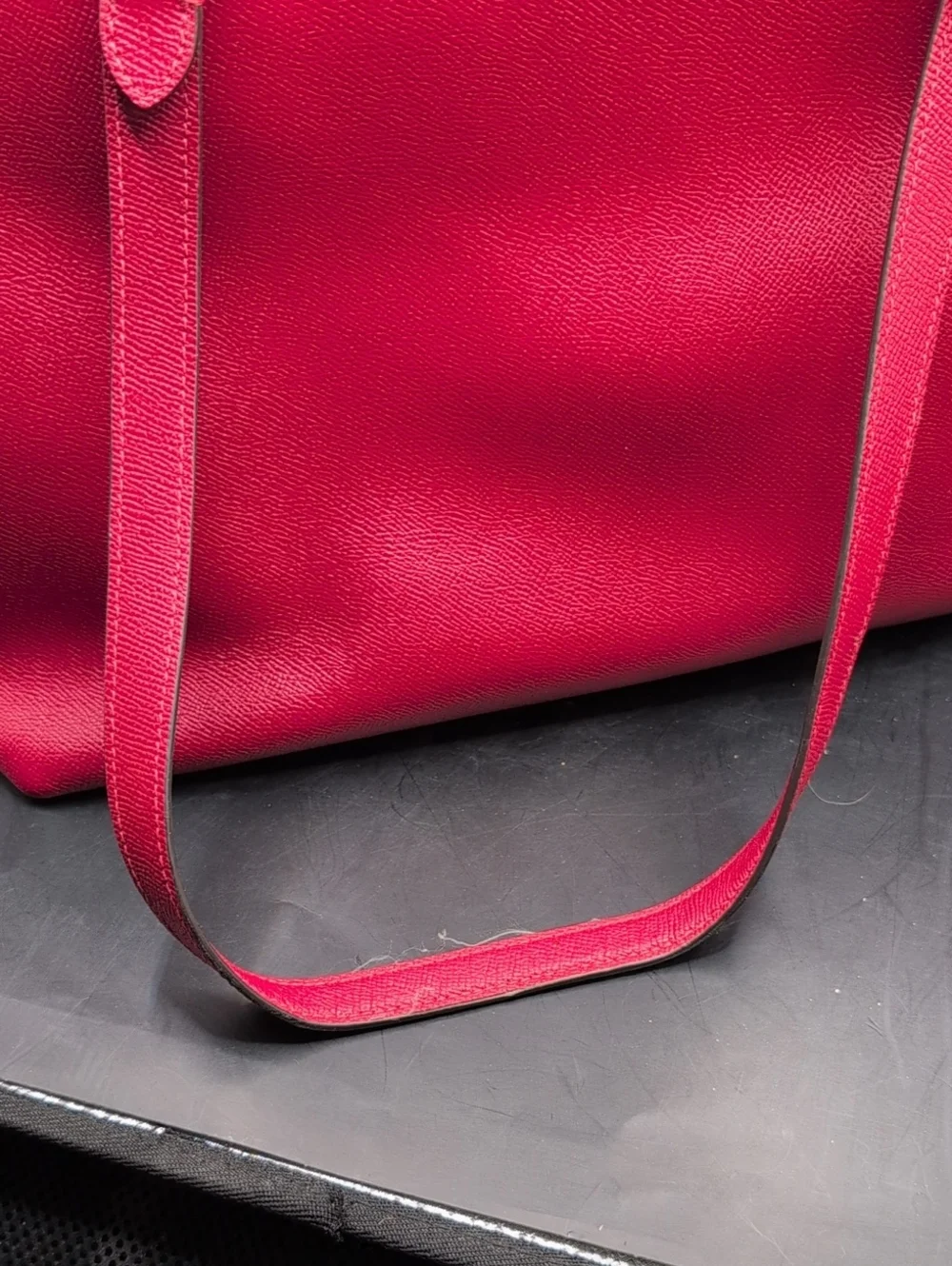 Coach tote bag Crossgrain Leather Gallery Tote.  Red.  retail $350